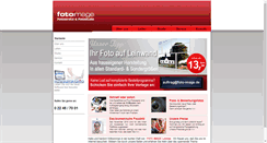 Desktop Screenshot of foto-image.de