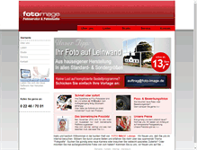 Tablet Screenshot of foto-image.de